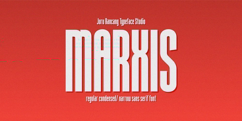 Marxis font