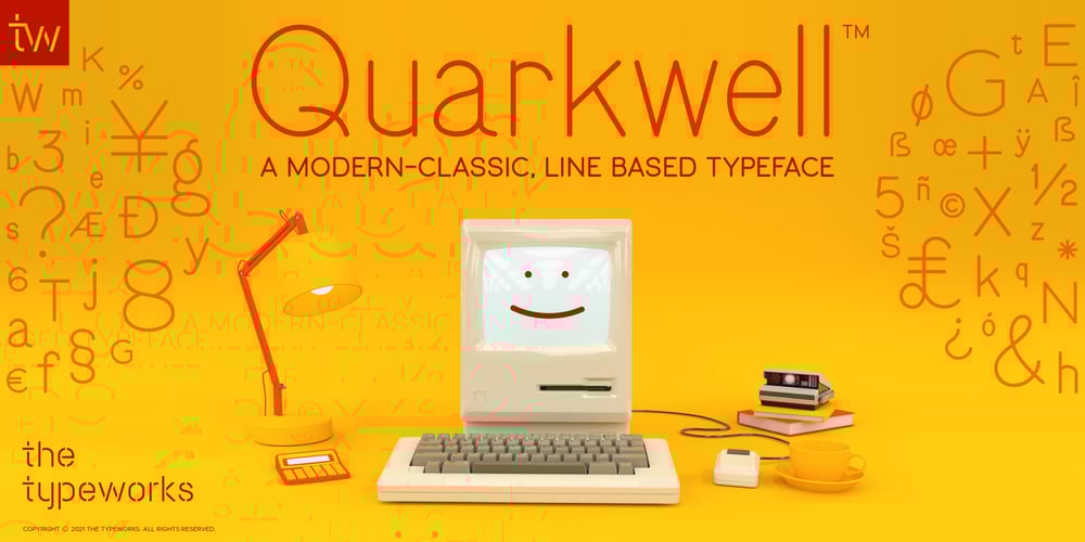 Quarkwell font