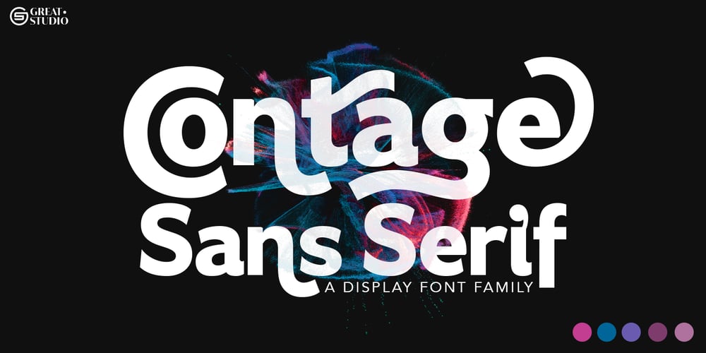 Contage font