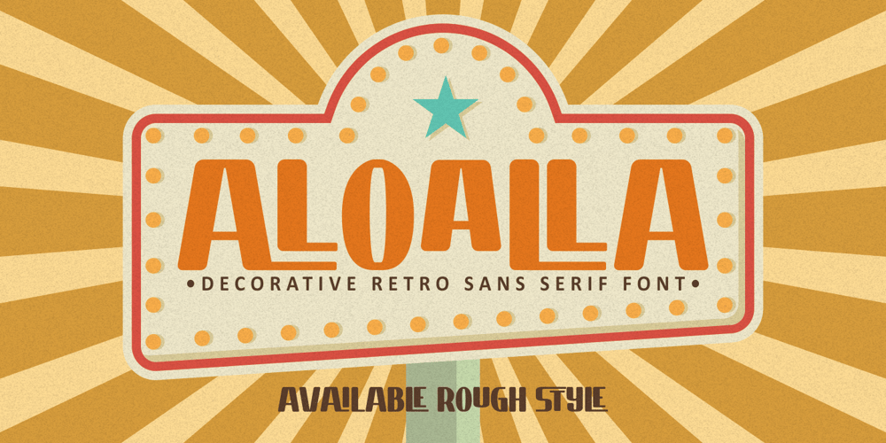 Aloalla font
