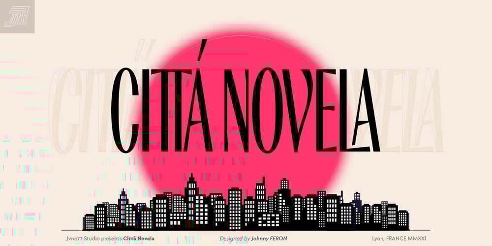 Citta Novela font