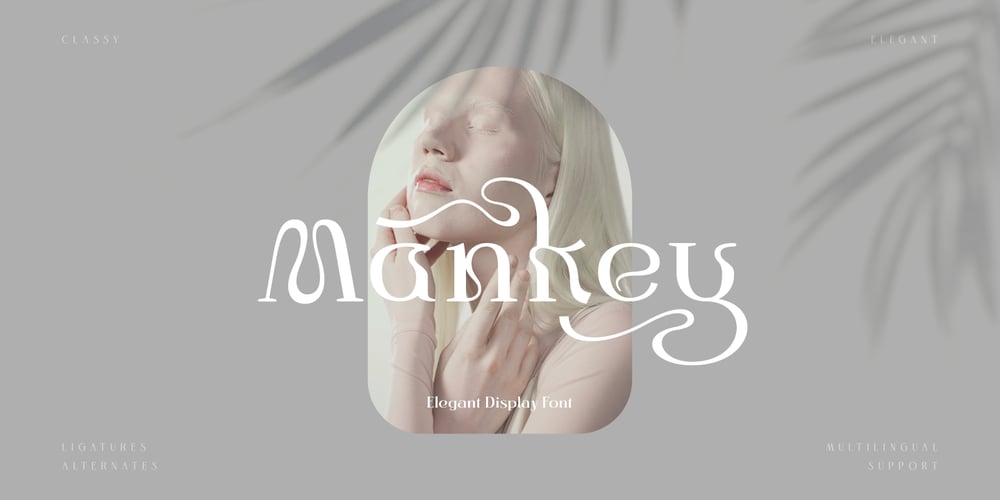 Mankey font