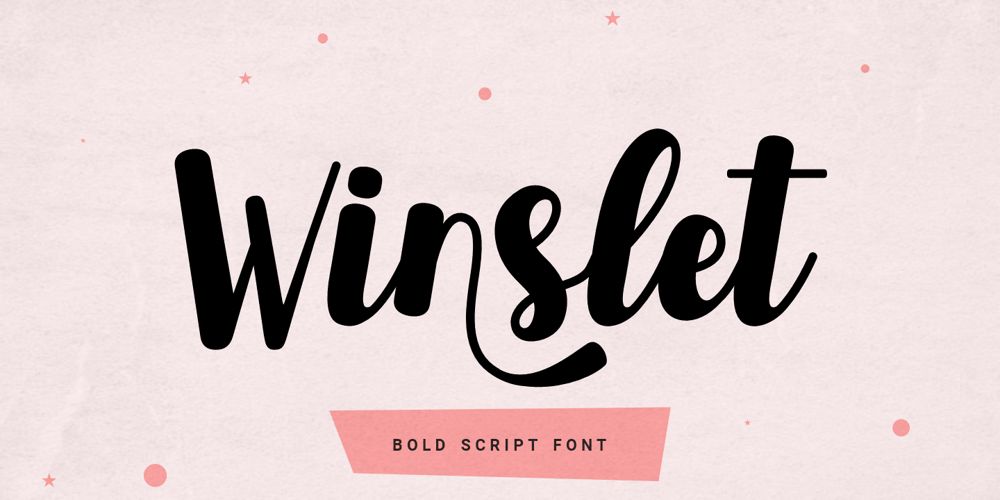 Winslet font