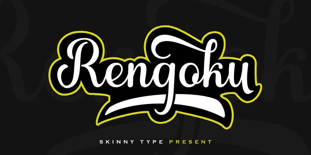 Rengoku font