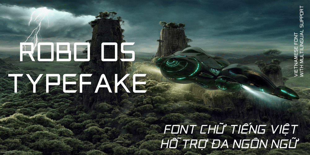 Robo OS font