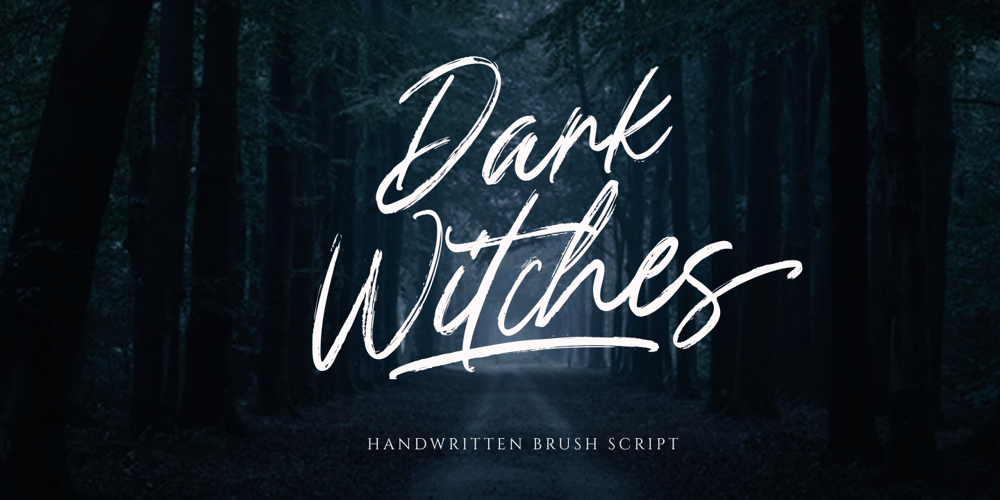 Dark Witches font