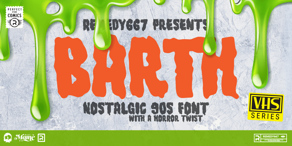 Barth font
