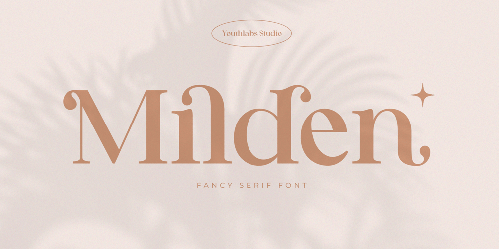 Milden font