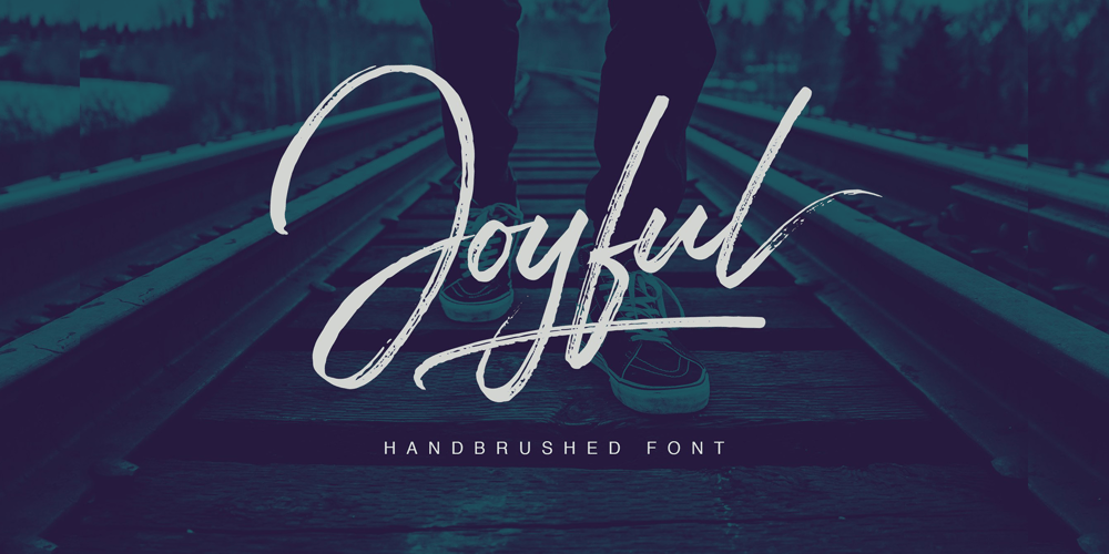Joyful font