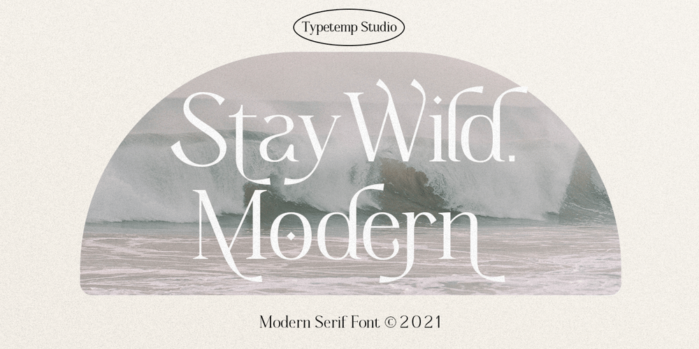 Staywild Modern font