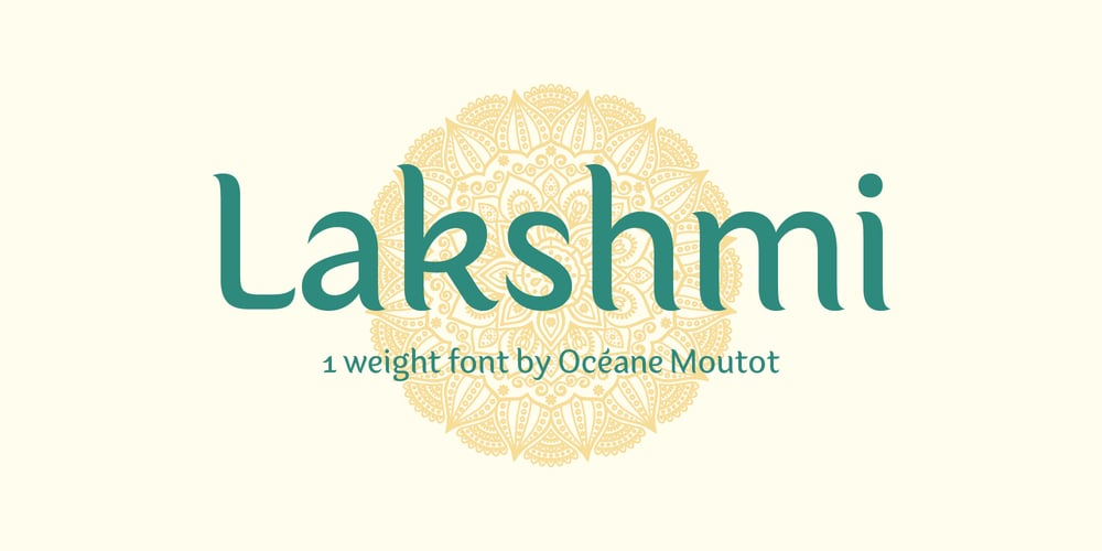 Lakshmi font