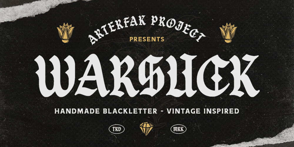 Warsuck font