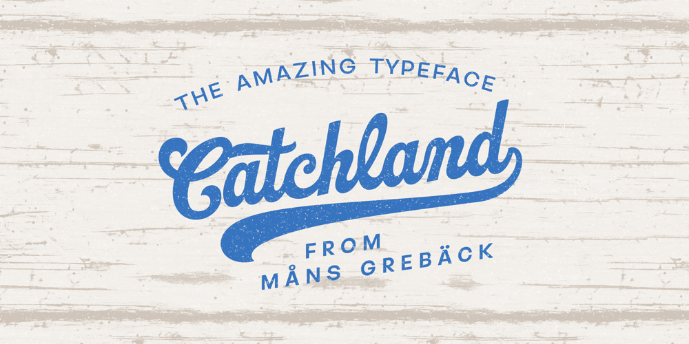 Catchland font