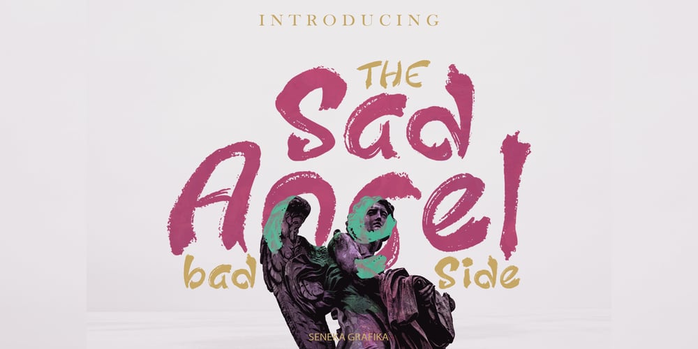 Sad Angel font
