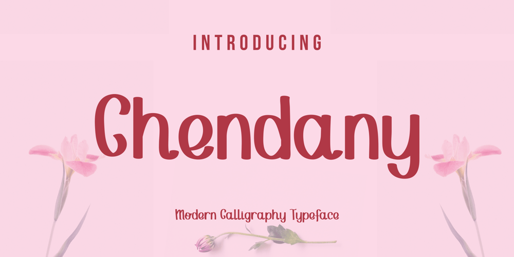 Chendany font