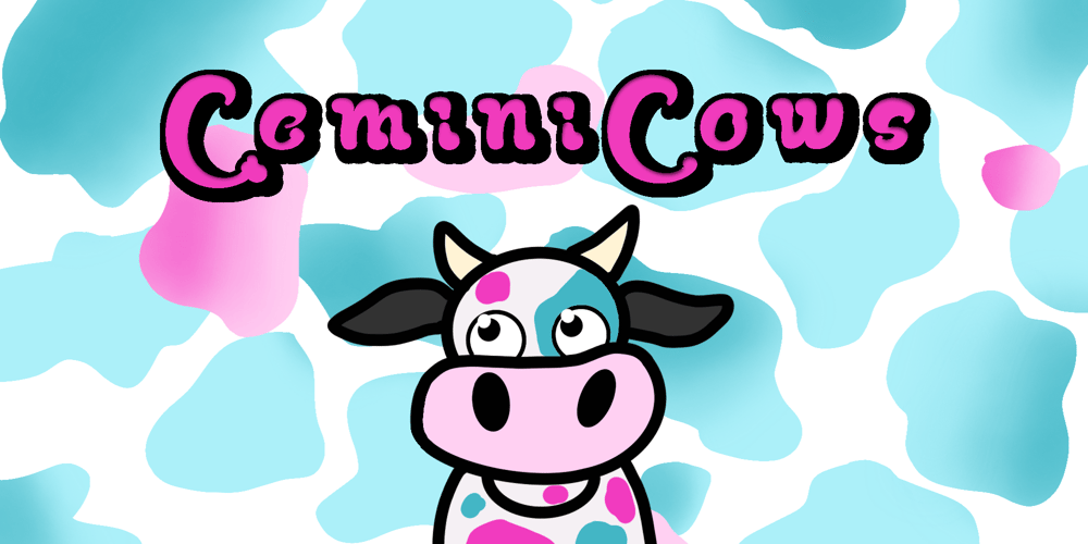Gemini Cows font