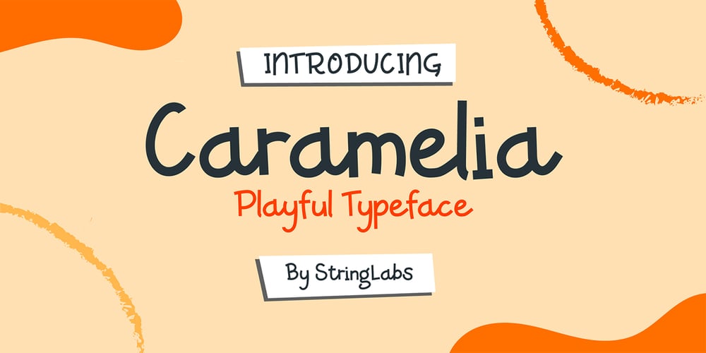 Caramelia font