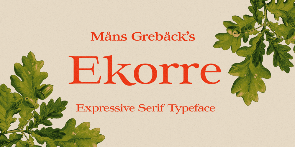 Ekorre font