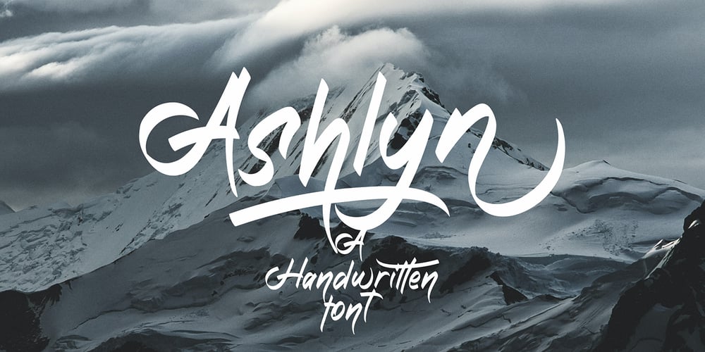 Ashlyn font