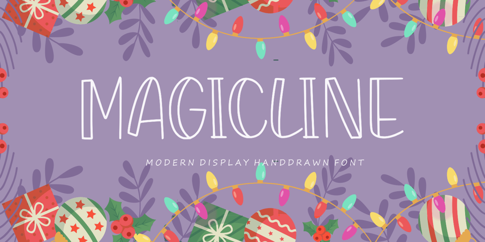 Magicline font