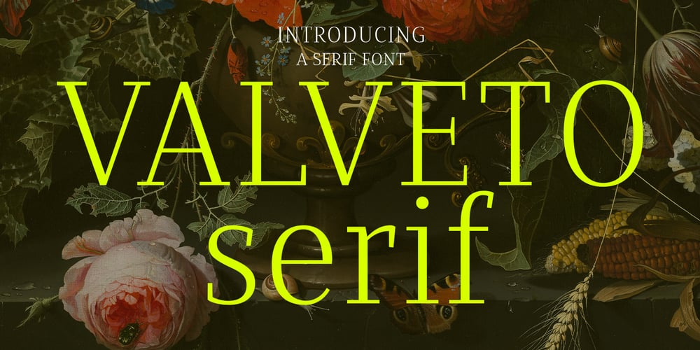 Valveto font
