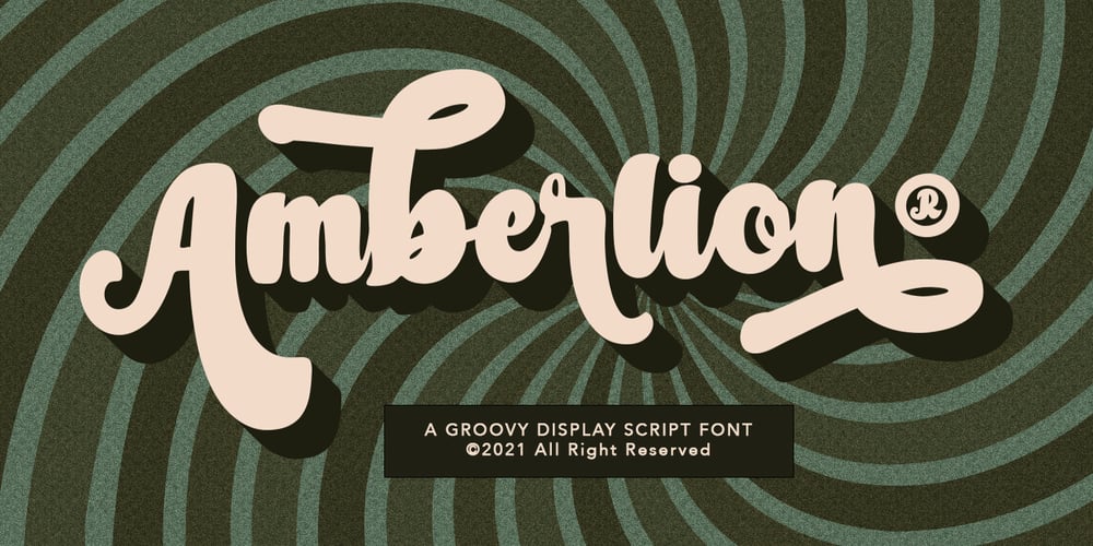 Amberlion font