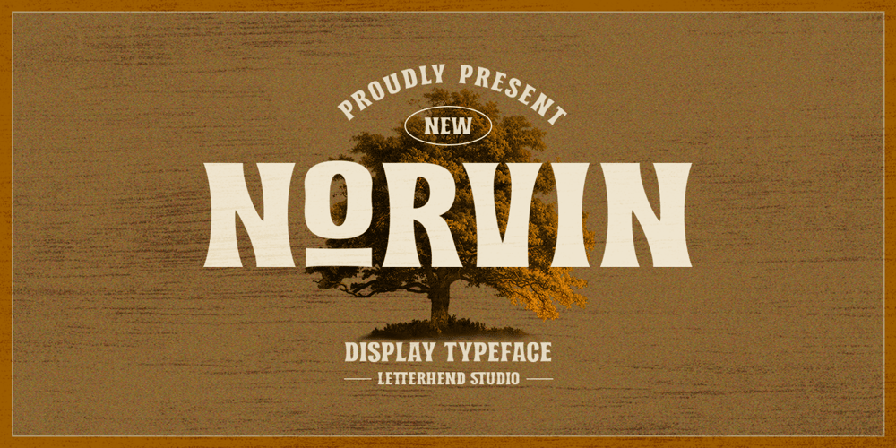Norvin font