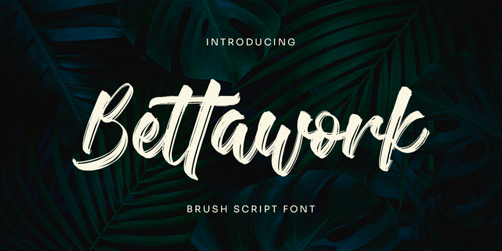 Bettawork font
