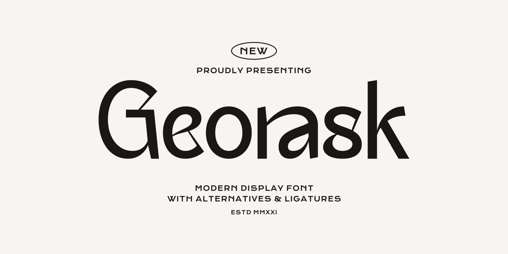Georask font