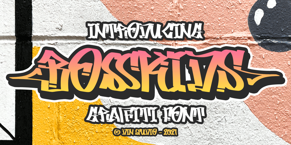 Bosskids font