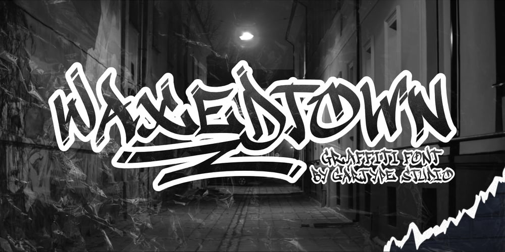 Waxedtown GT font