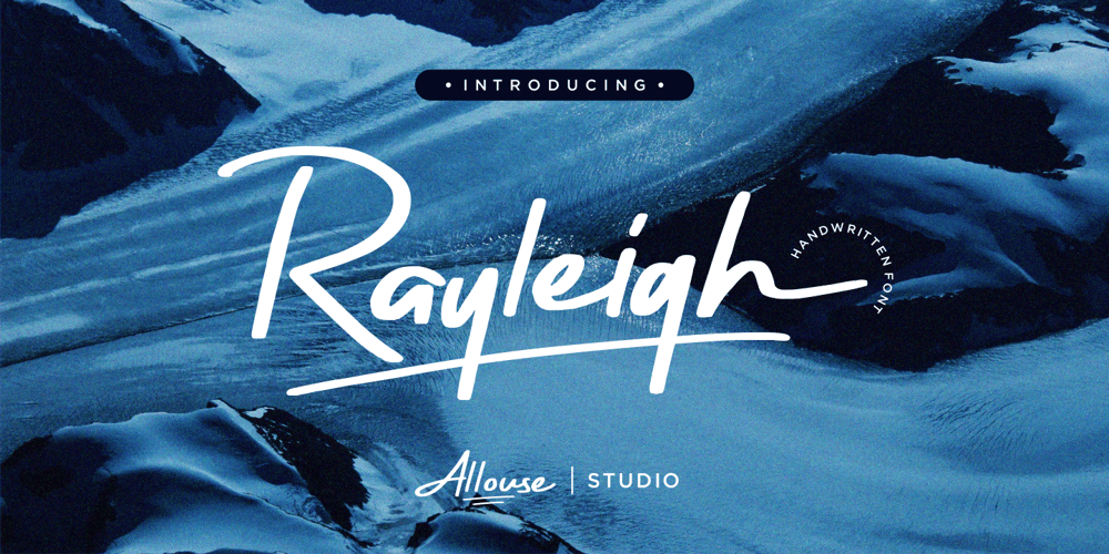 Rayleigh font