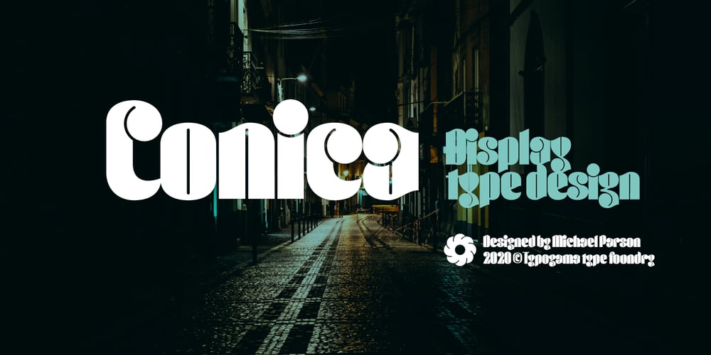 Conica font
