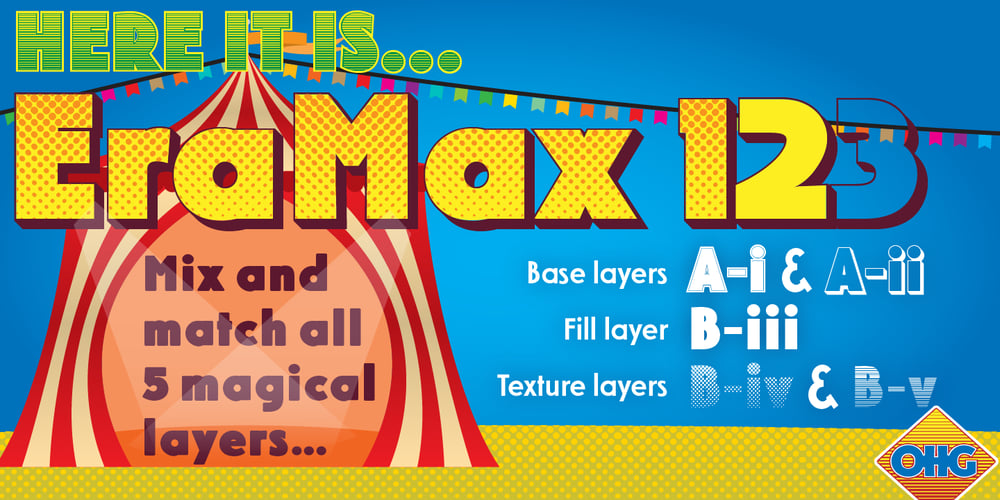 EraMax 123 font