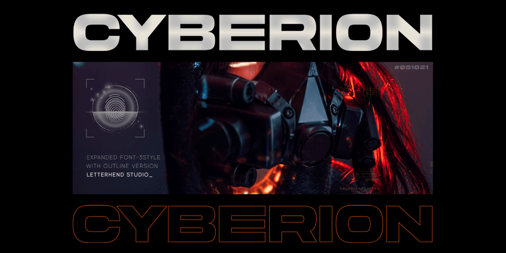 Cyberion font