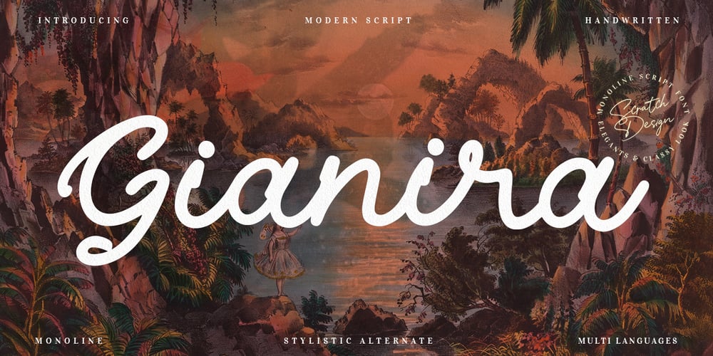 Gianira font