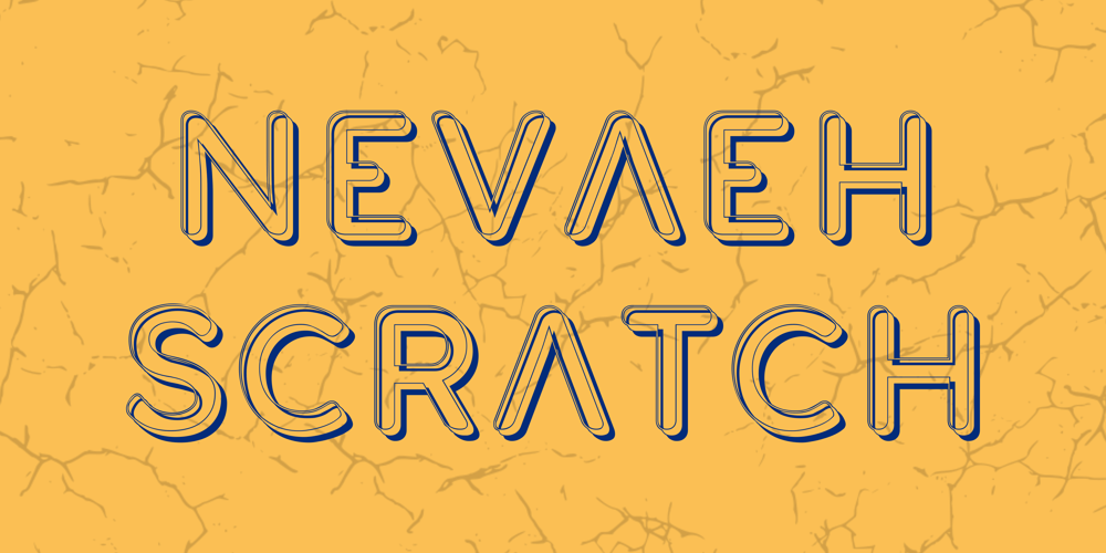 Nevaeh Scratch font