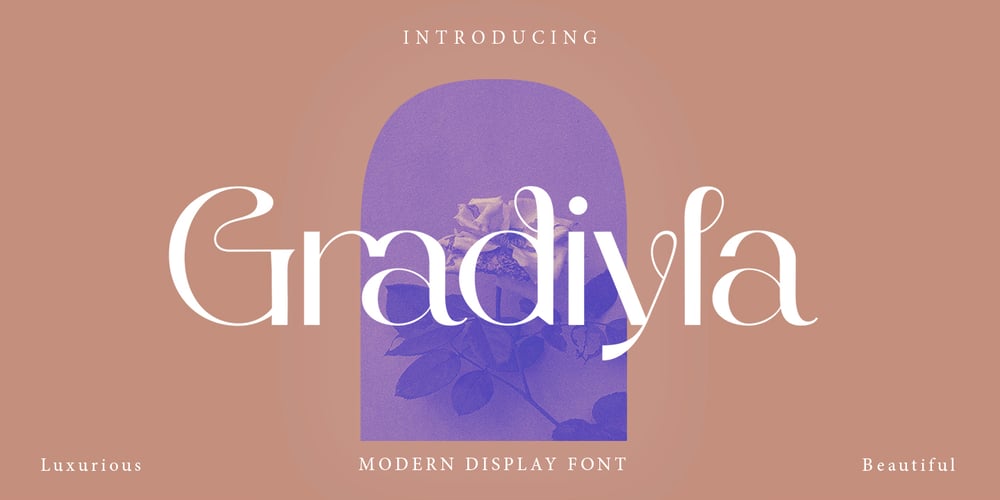 Gradiyla font