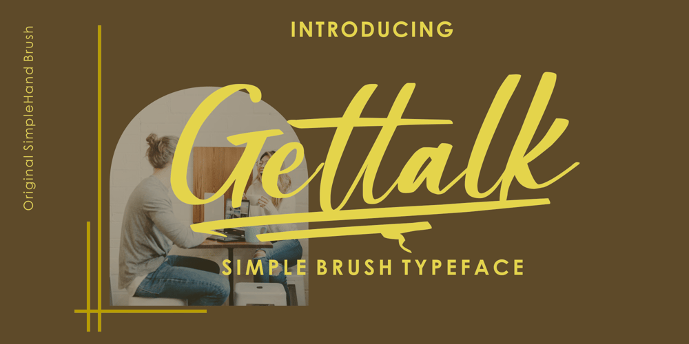 Gettalk font