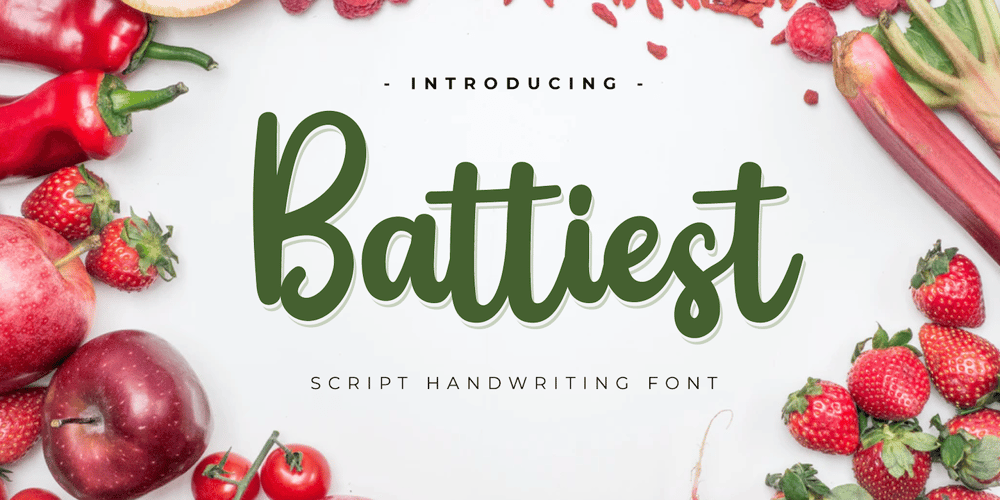 Battiest font