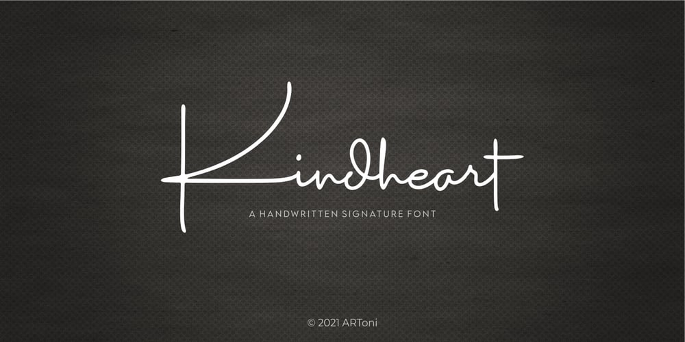 Kindheart font