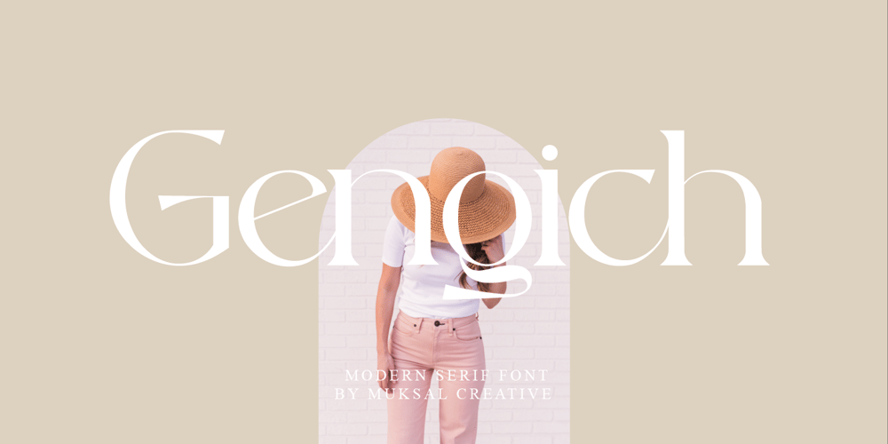 Gengich font