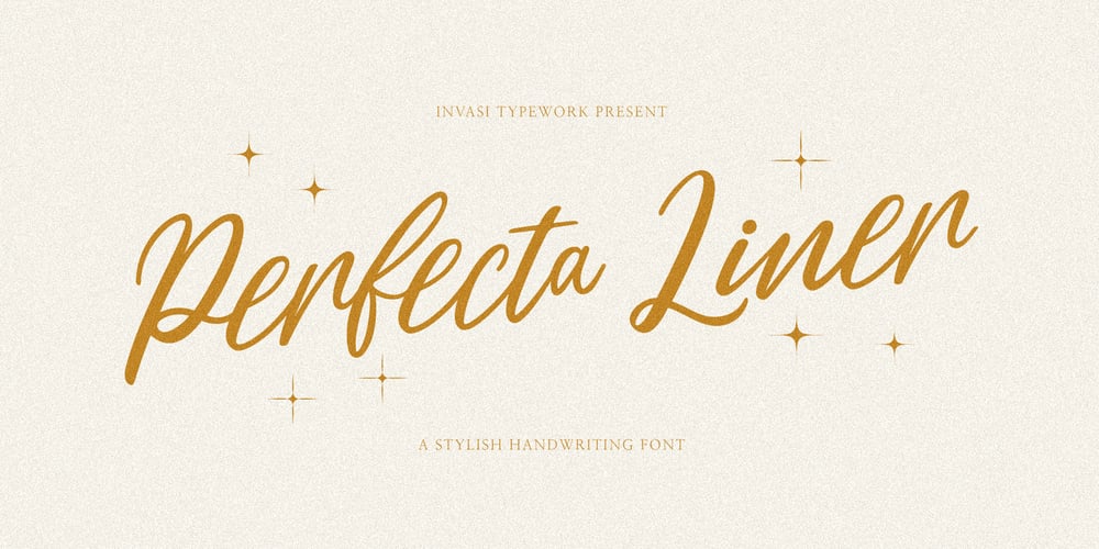 Perfecta Liner font