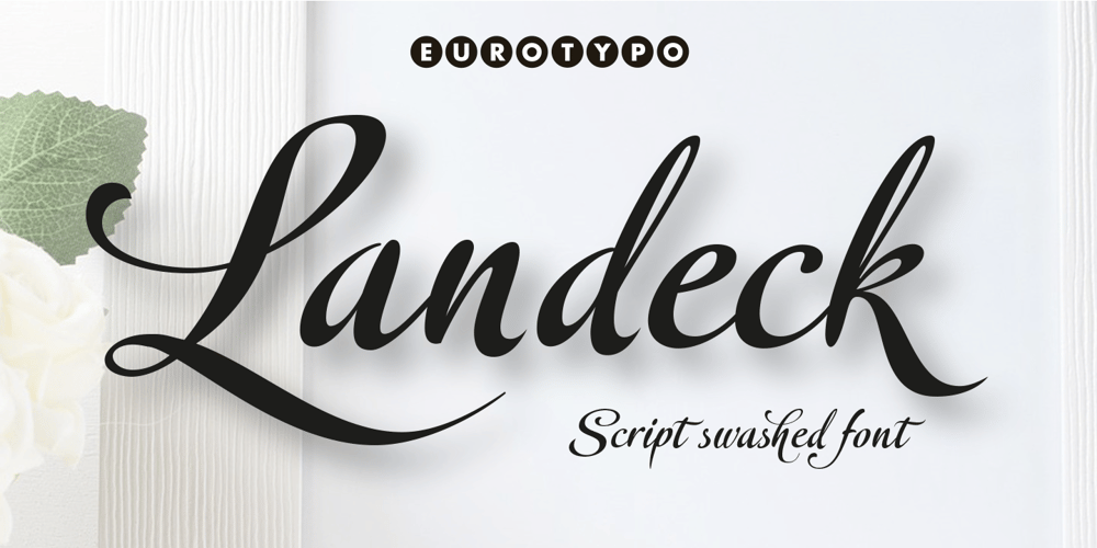 Landeck font