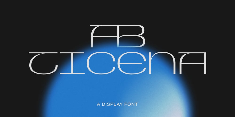AB Ticena font