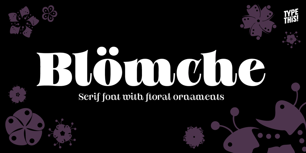 Bloemche font