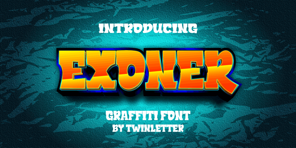 Exoner font