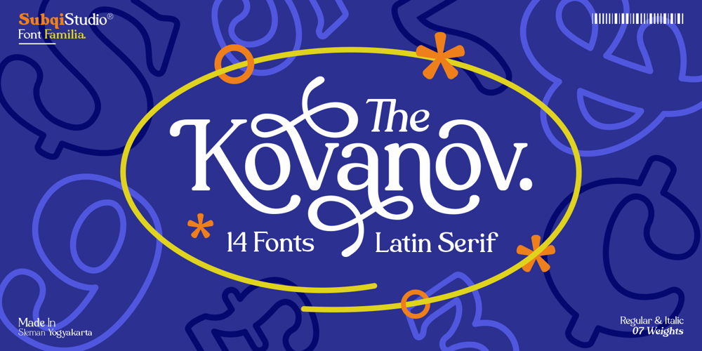 Kovanov font