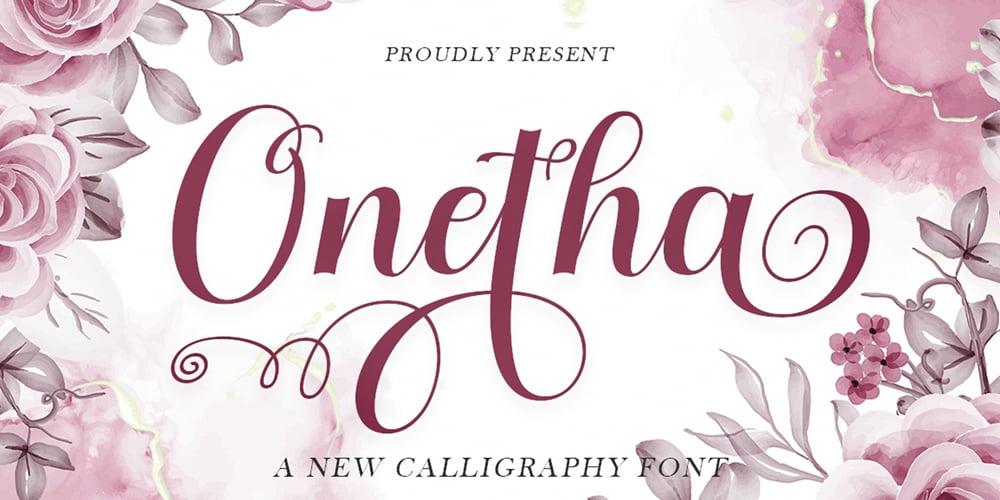 Onetha font