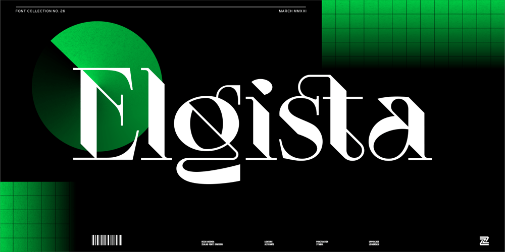 Elgista font